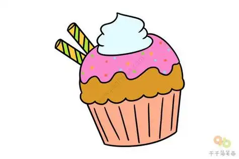 蛋糕简笔画怎么画 图片大全生日蛋糕简笔画怎么画