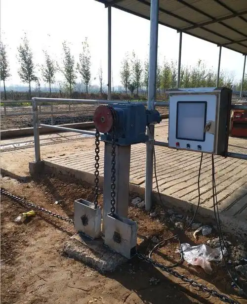 牛舍专用牧场刮粪机清粪设备工作原理 世享