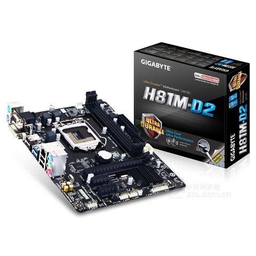 gigabyte/技嘉 ga-h81m-ds2  主板1150办公小板一年保电竞盒装