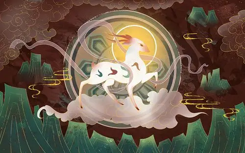 古风鹿素材-古风鹿图片-古风鹿素材图片下载-觅知网