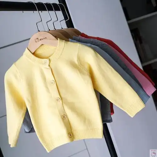 婴儿针织开衫毛衣宝宝毛线男童女童新生儿小猪毛衣