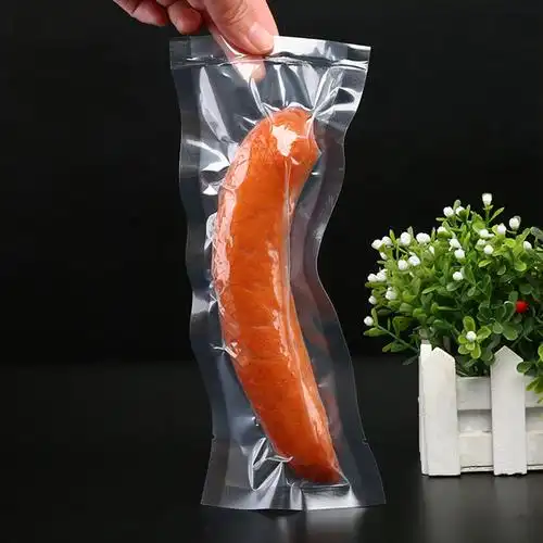 加长真空食品袋腊肉香肠熟食塑料塑料包装包装袋鸭脖保鲜袋