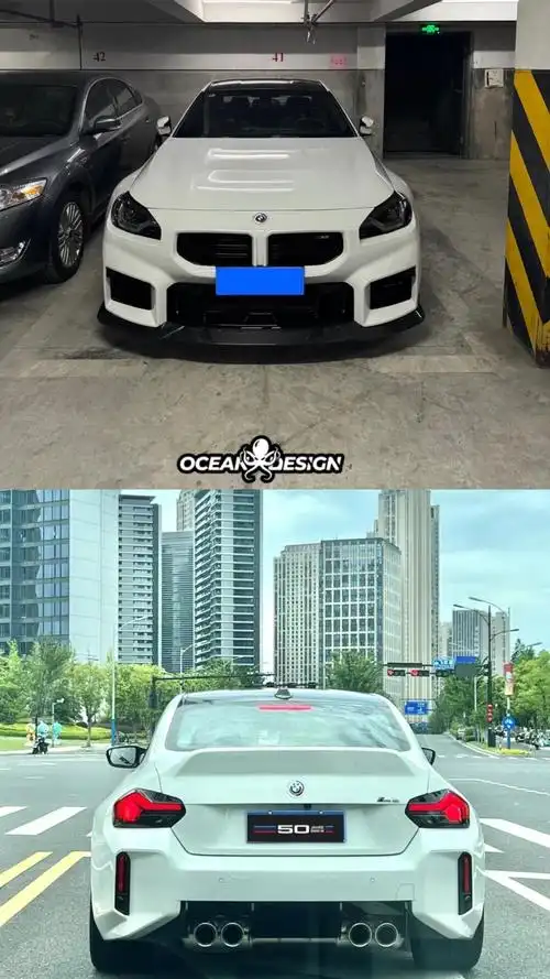 宝马g87m2改装前跟改装后的效果_宝马m2社区_易车社区