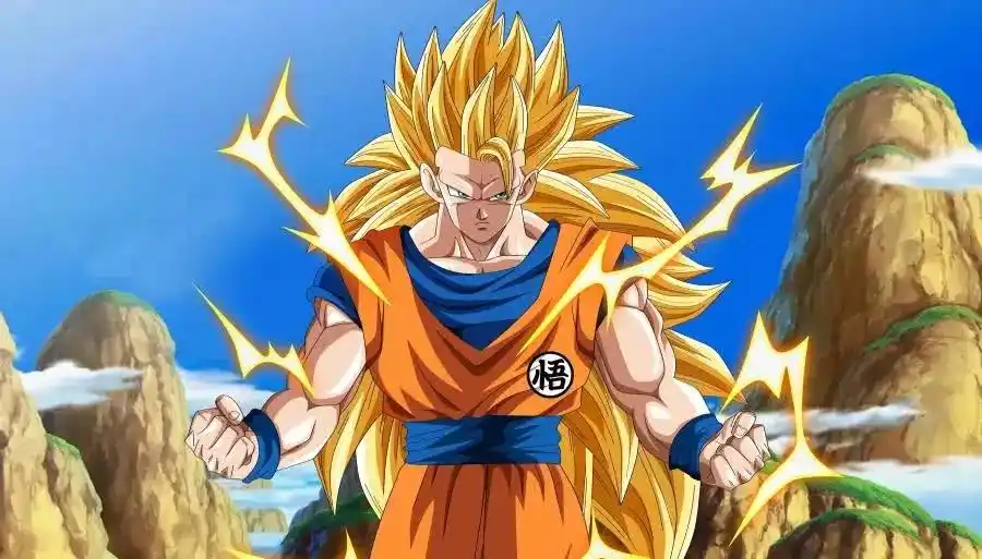七龙珠:悟空的最帅变身形态,超蓝形态,仅排第三名!