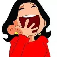 动漫大笑头像女生