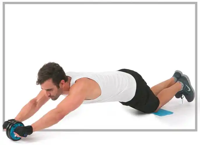 卷腹健腹轮腹肌轮男女练腹肌马甲线滚轮运动锻炼健身器材家用减肚普通