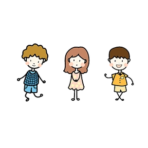 卡通小人儿童可爱手绘元素