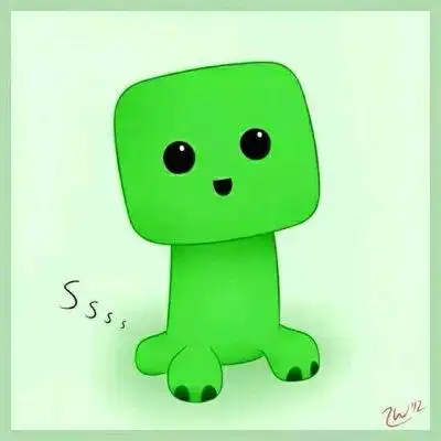 我的世界 苦力怕,史莱姆,小黑