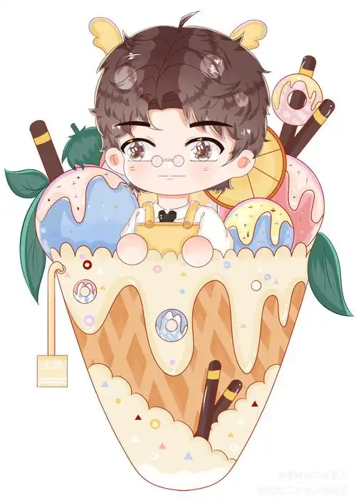 叮,你有一份添望冰淇淋_某某添望盛望江添日系q版我要上首推头像同人