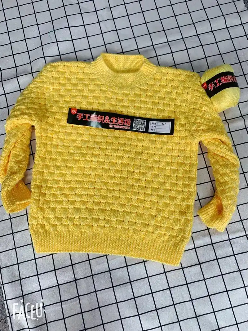 手工毛衣 #th手工编织&生活馆#爱手工爱生活 - 抖音