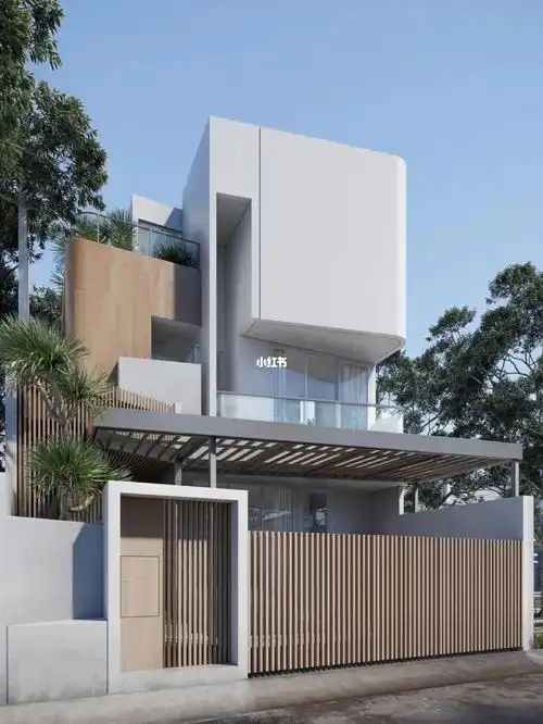 别墅设计|现代住宅设计|简约现代风格|庭院设计|景观设计|室内设计