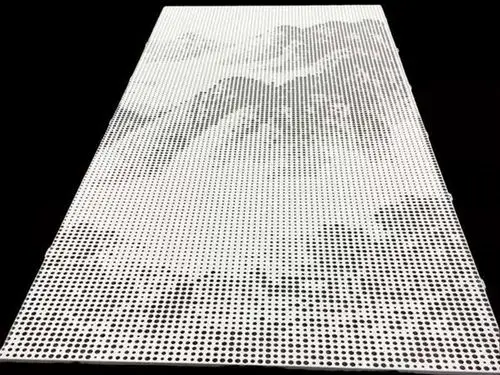 穿孔铝板工程定制