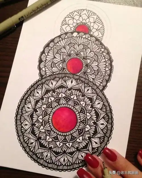 漂亮有创意的禅绕画作品欣赏