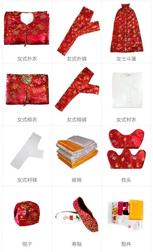 万古殡仪:大连地区寿衣常识简单介绍