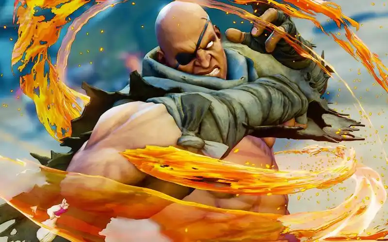 街霸5ae 沙盖特最优连段(第四赛季)