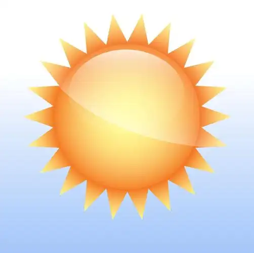 太阳图标矢量,创意抽象概念设计艺术的太阳图标矢量