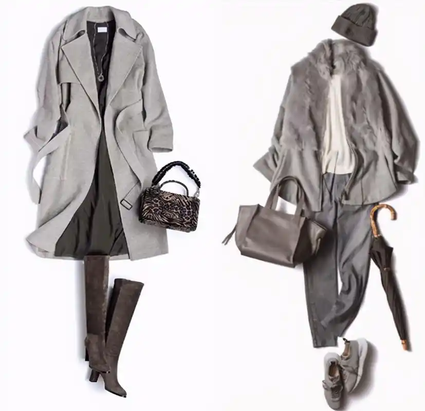 为何同是灰色,当不同深浅灰搭配后,才真正体现了高级灰