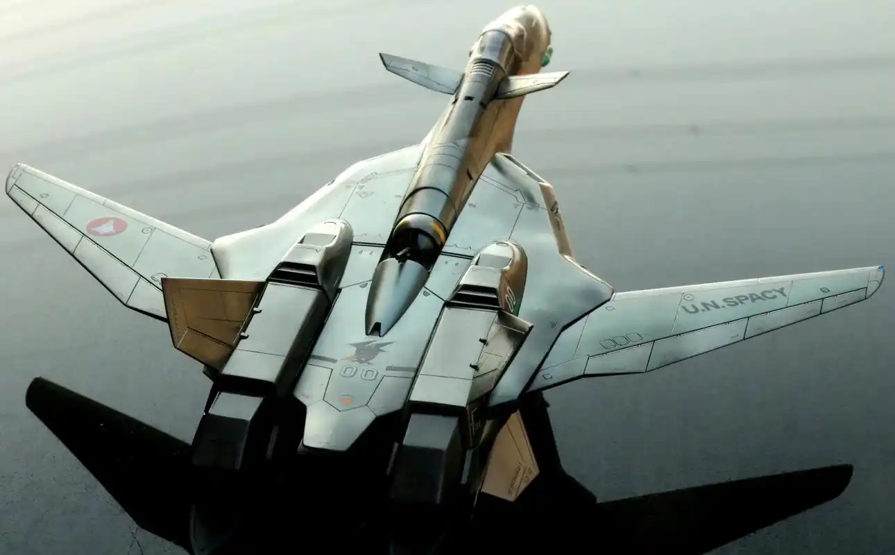 动漫# #模型# #超时空要塞