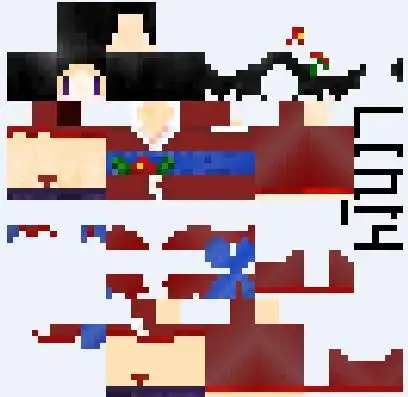 我的世界地狱少女菊理皮肤mod