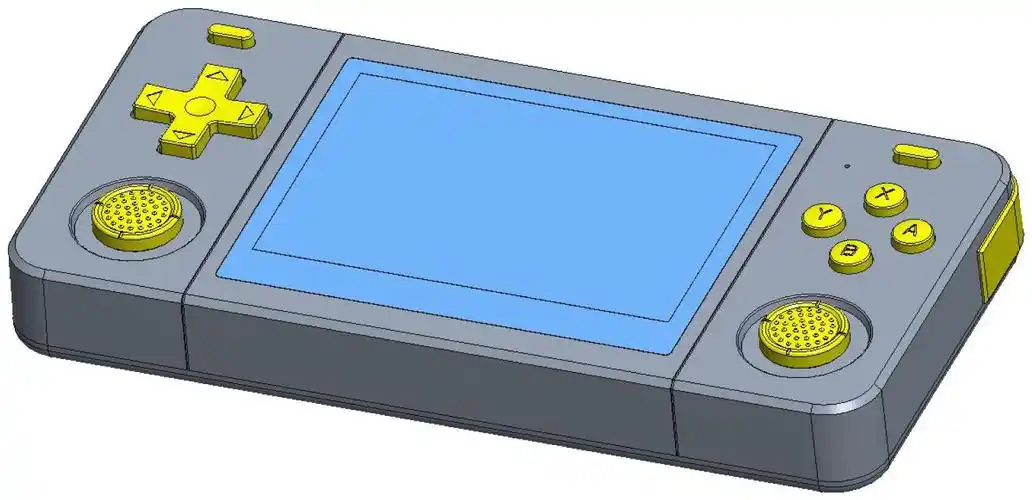 本外观设计产品的名称:掌上游戏机(sy666).2.