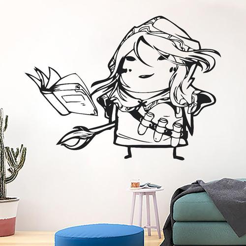 光辉女郎 拉克丝英雄联盟lol墙贴海报宿舍游戏贴纸网吧贴纸自粘