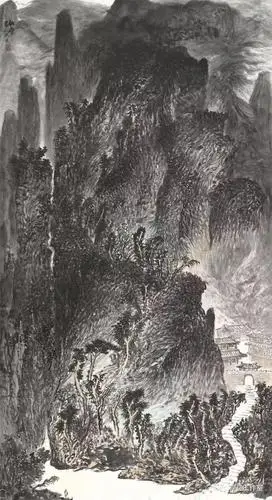 中央美院中国画学院创研班班主任导师李刚山水画作品展