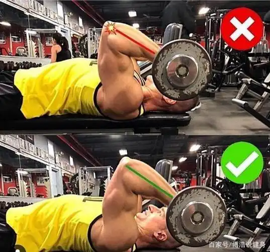 练三头肌找不到发力感,肘部常常疼痛,学会方法小重量练出麒麟臂