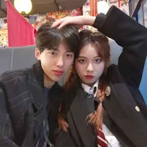 合照和我的呆呆男朋友