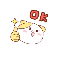 小猫ok动态表情包可爱卡通电脑壁纸可爱电脑桌面可商用点击在线编辑