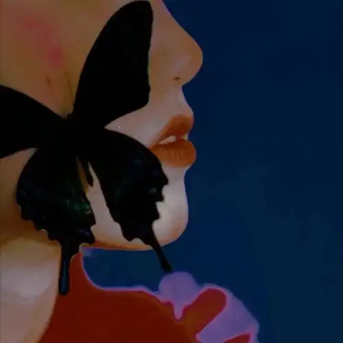 头像女 蝴蝶