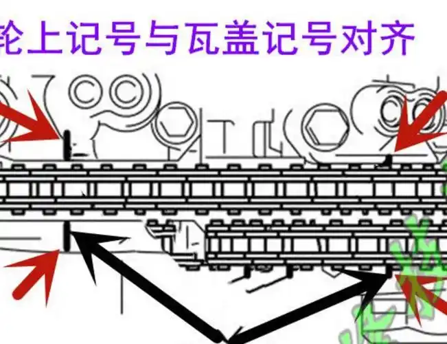 2006款皇冠3.0l正时链条怎么对?_丰田_皇冠_汽车大师