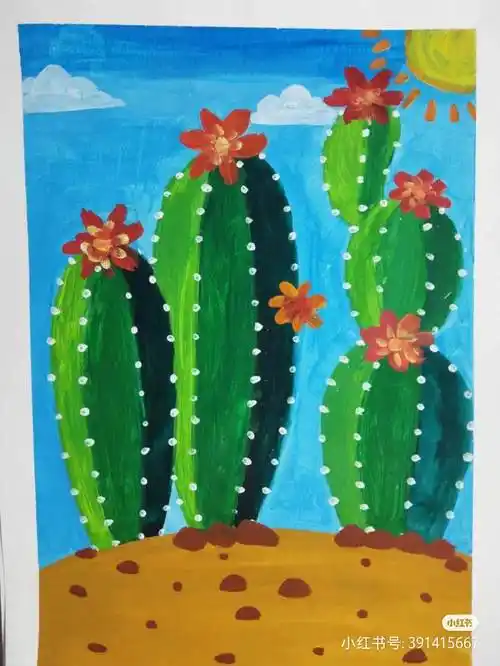 儿童水粉画 儿童水粉画入门的基础画