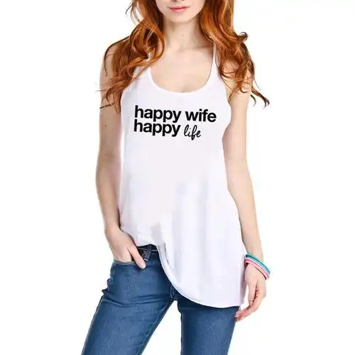 katydid happy wife happy life wholesale fashion tank tops