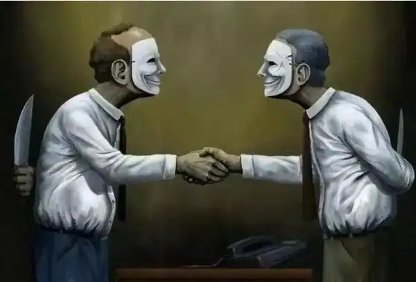 人丢了良心就是狼心狗肺!不怕真敌人,就怕白眼狼!人性就是如此