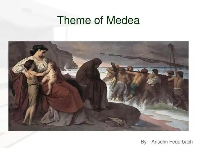 theme of medea by---anselm feuerbach