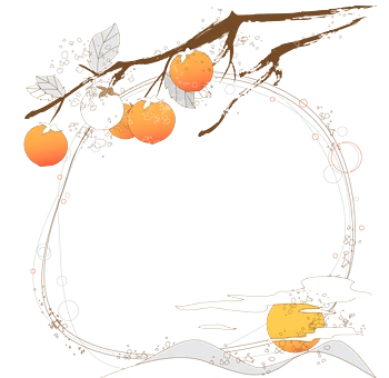 柿子边框