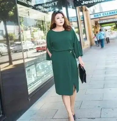 胖人穿什么显瘦(胖女人穿衣搭配技巧)-学习鸟