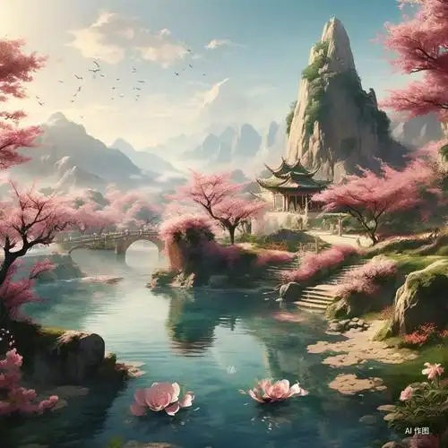 陶渊明《桃花源记》里的桃花源也许是个不一样的地方,重新读一遍有点