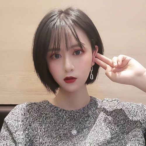 假发女短发bobo网红时尚波波