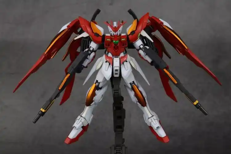 火红配色以炎为名零式飞翼炎涂装制作