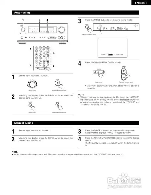 denon avr-1804功放说明书:[3]