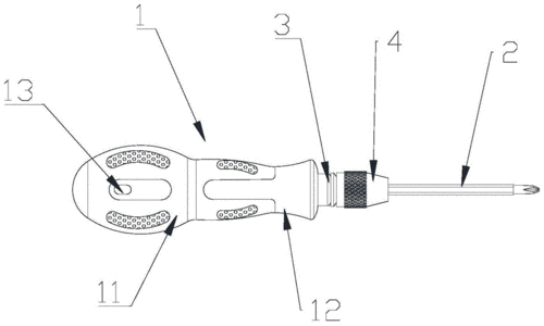 背景技术:目前大部分螺丝刀的刀头均采用以单用制作,在复杂结构组成的