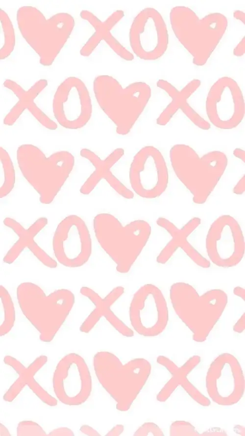 爱心 清新 可爱 简单 平铺壁纸