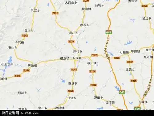 安福县地图 - 安福县电子地图 - 安福县高清地图 - 2021年安福县地图