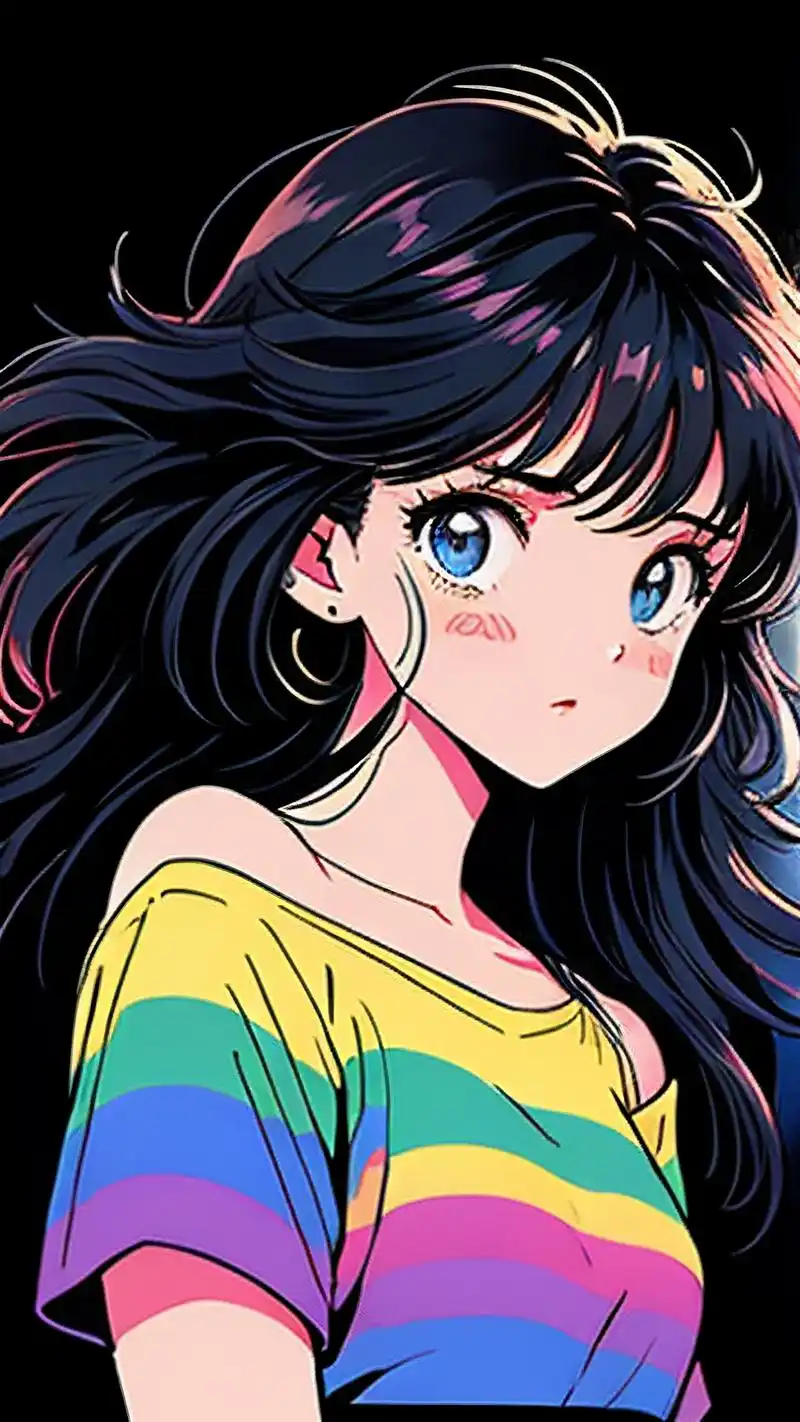 90伤感夜晚星空动漫壁纸精选92