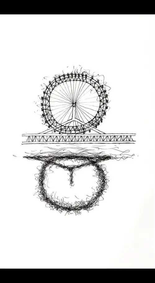 建筑手绘|天津之眼