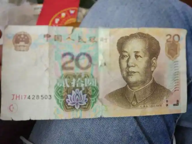 20元人民币,求鉴别真伪