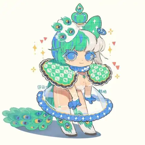 双色孔雀08小公主