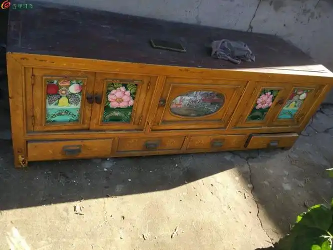 东北民俗炕琴柜