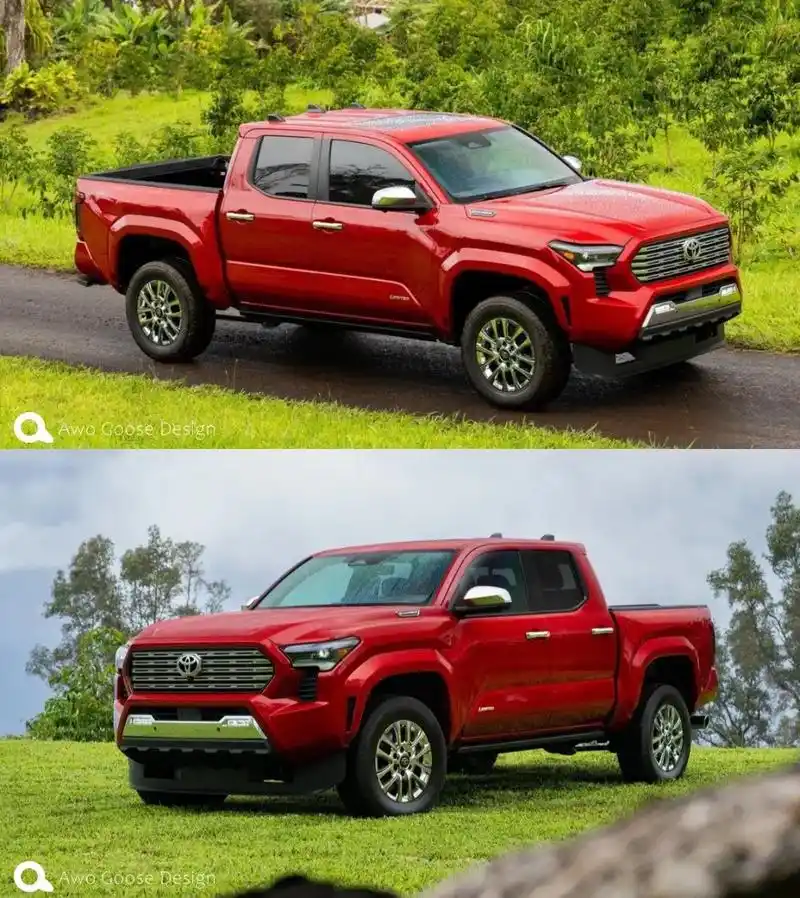 丰田皮卡 tacoma (2024)全新一代的tacoma  - 抖音